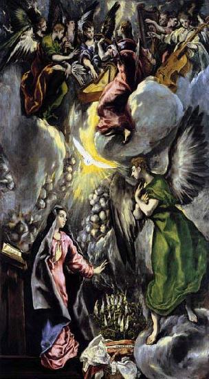 The Annunciation, GRECO, El